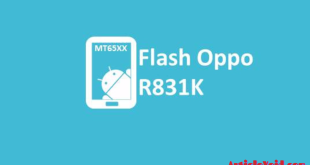 Cara Flash Oppo R831K