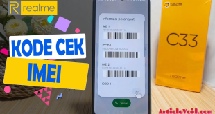Cara Cek IMEI HP Realme