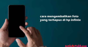 Cara mengembalikan foto yang terhapus di hp infinix