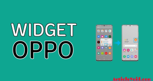 cara menampilkan widget di oppo