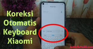 Cara menghilangkan keyboard otomatis xiaomi